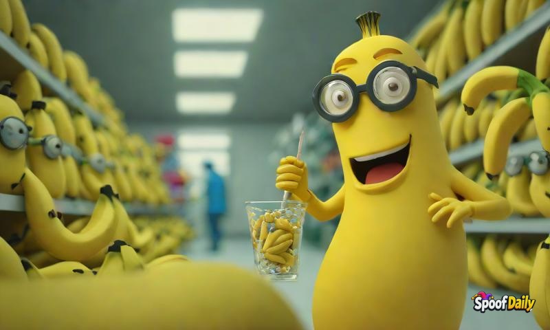 Professor Fizzy Fizzlepop Proves Bananas Are Plotting a Slippery World Takeover