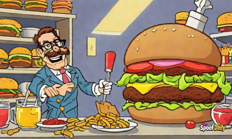 Lord Burger McMunchkin Creates 'Regret Burger' That Apologizes After Every Bite