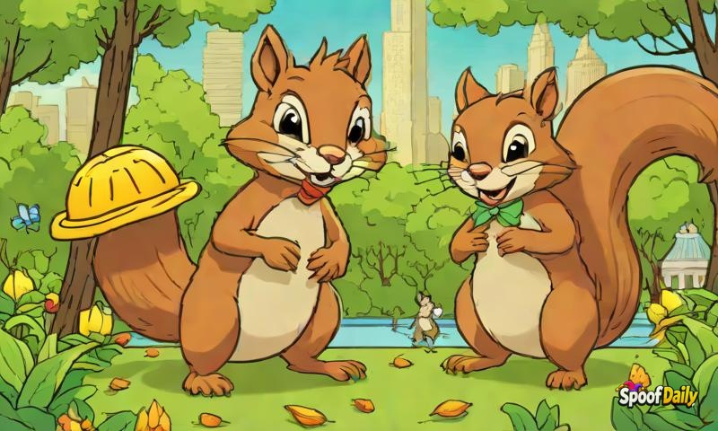 Nutty McSquirrelface Declares Central Park a Sovereign Acorn Republic