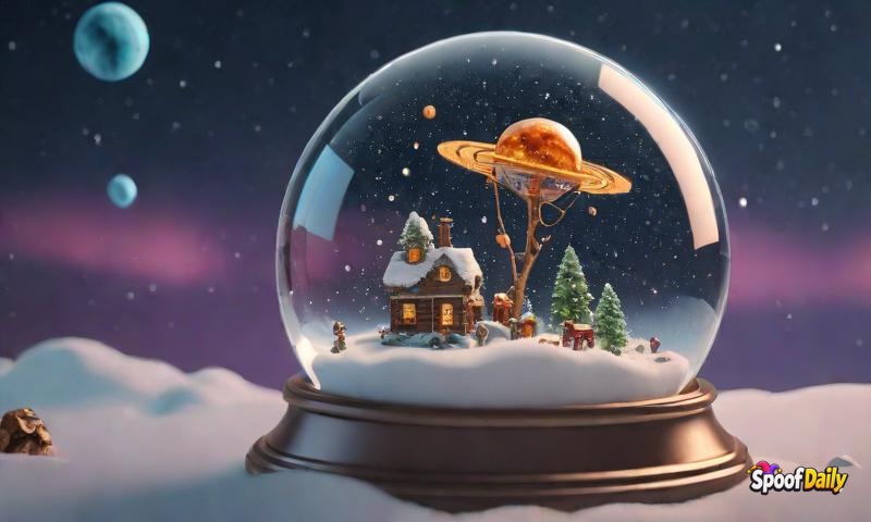 Cosmo McSnowglobe Discovers Entire Universe Is Decorative