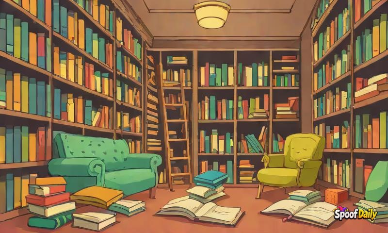 Library Books Start Writing Fan Fiction About Their Readers