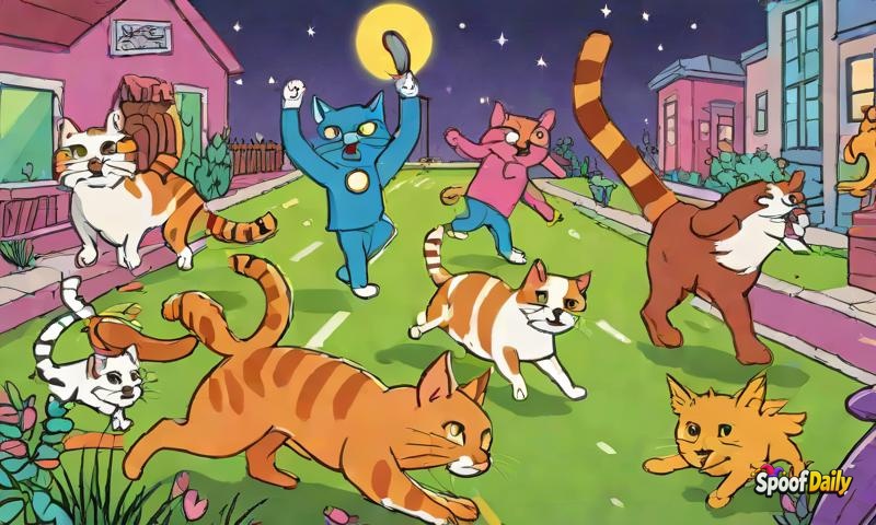 Cats Launch Campaign to Make 3 AM Zoomies an Olympic Sport