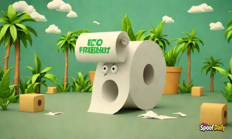 Toilet Paper Company Announces 'Eco-Friendly' Version Made From Old Jokes