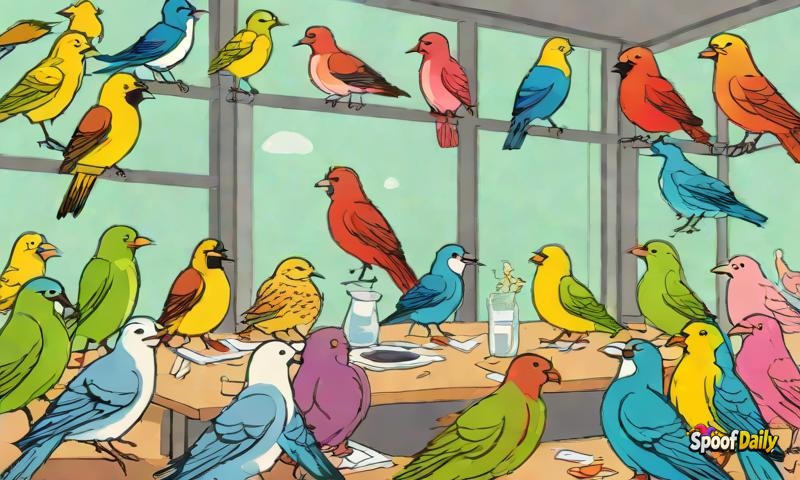 Birds Hold International Summit to Discuss Window Collisions