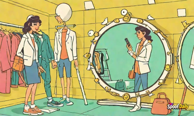Your Mirror Starts Offering Fashion Criticism