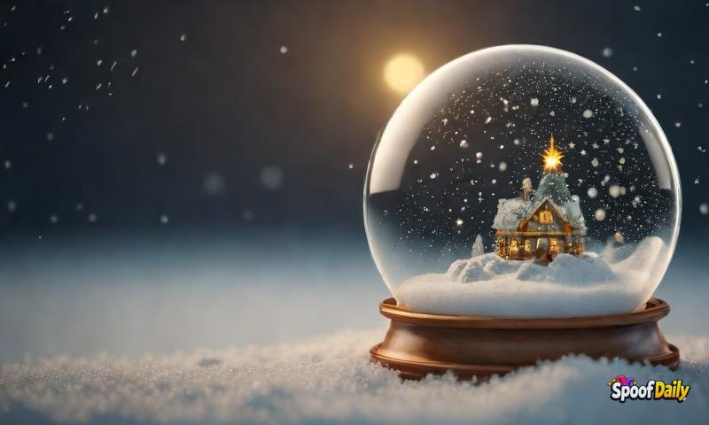 The Universe Discovers It Was Inside a Snow Globe This Whole Time