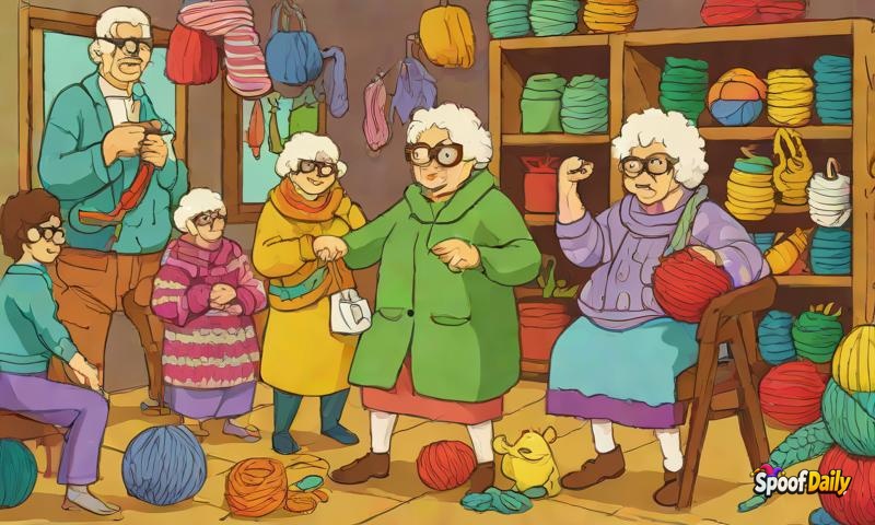 Local Grandma Starts Underground Fight Club for Knitting Enthusiasts