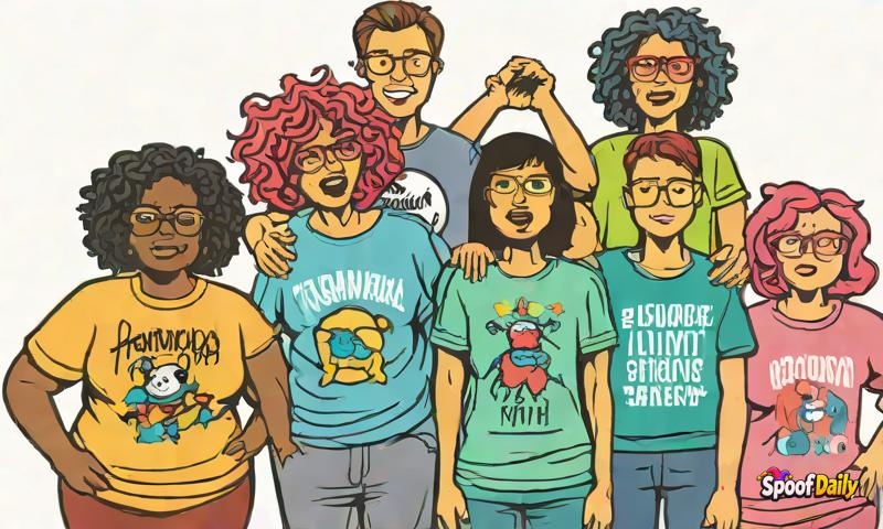 T-Shirts Form Support Group for Graphic Design Trauma