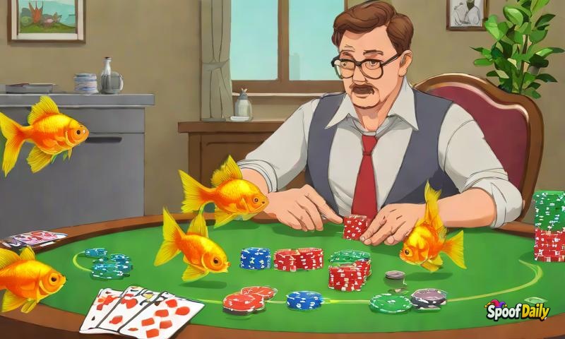 Man Teaches His Goldfish to Play Poker, Wins Neighborhood Tournament