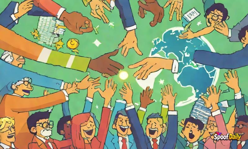 World Economy Now Runs on Compliments and High-Fives