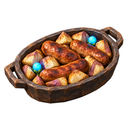 Sausage & Turnip Bake