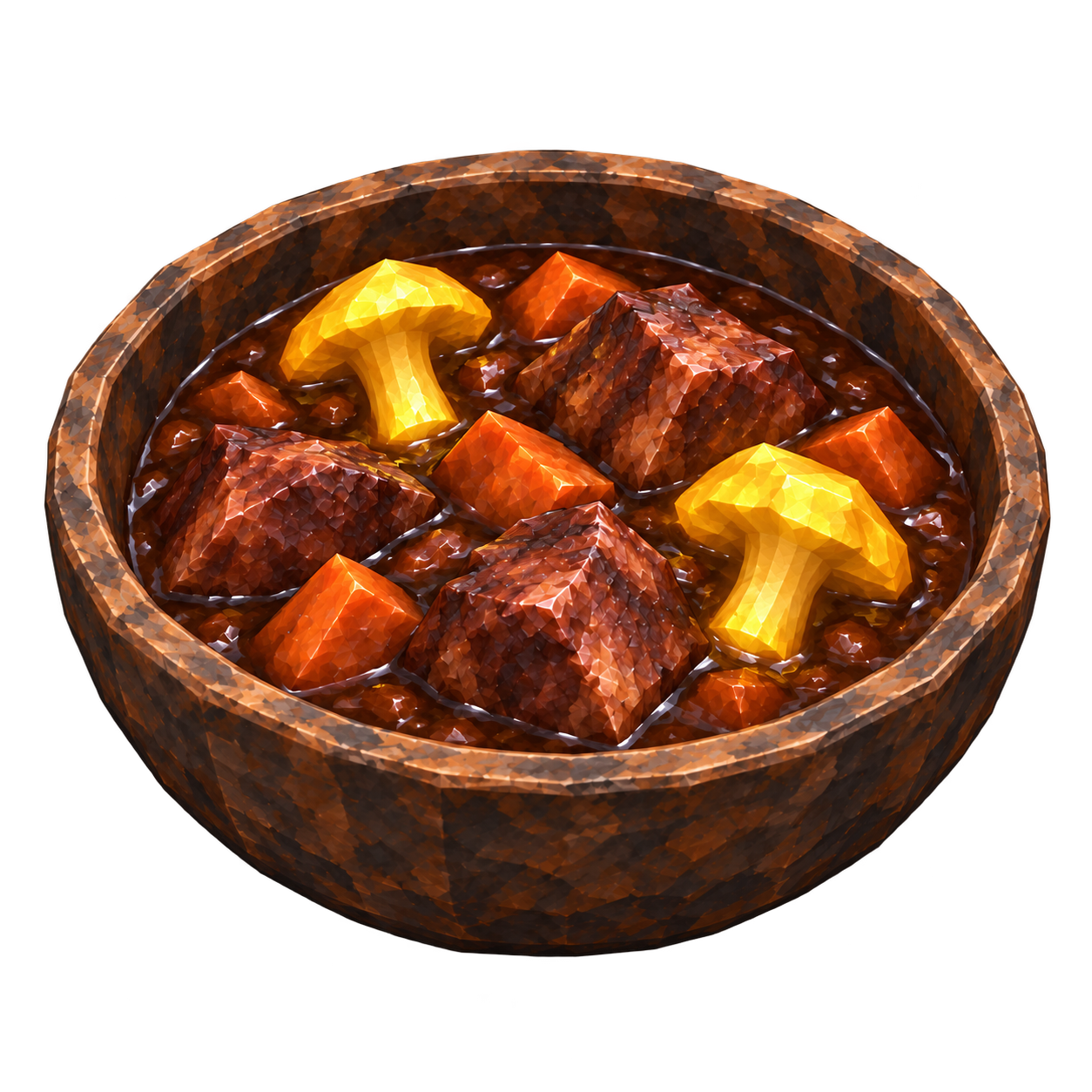 Bear & Mushroom Stew