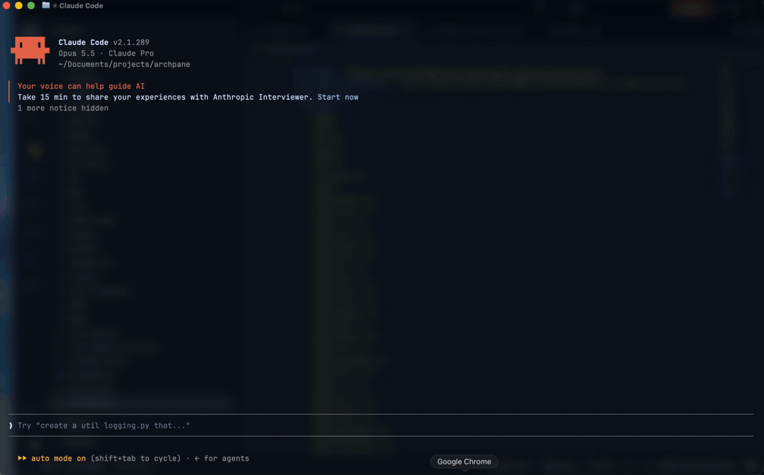 Clicking through the checkout example in archpane: asking about a box, opening a subdiagram, and referencing a component in the prompt