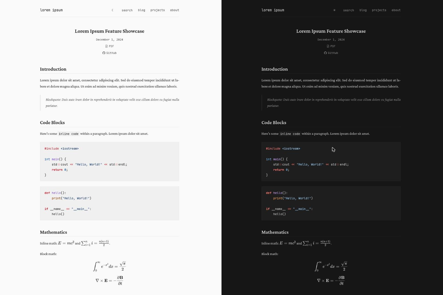devsheet