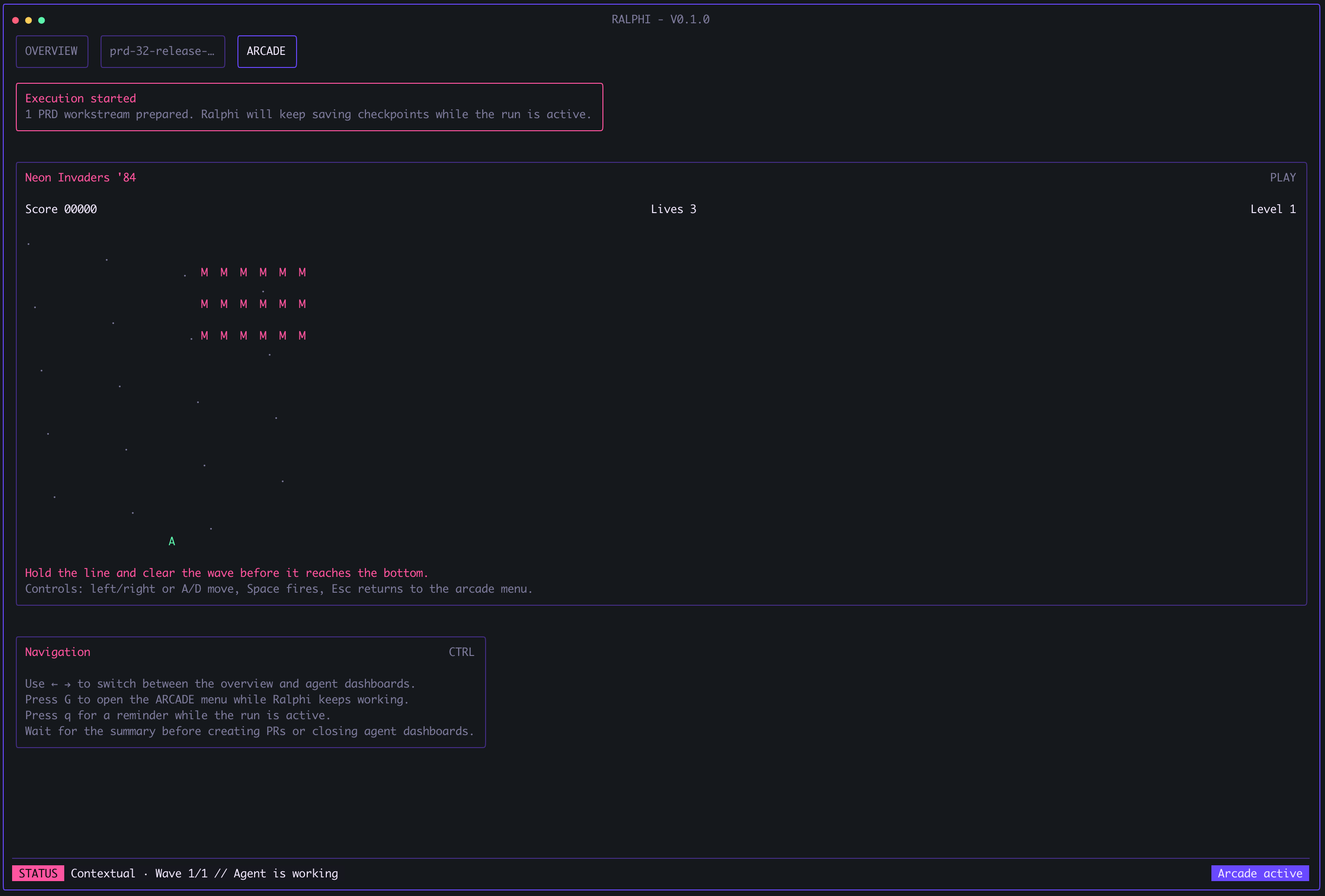 Ralphi arcade gameplay