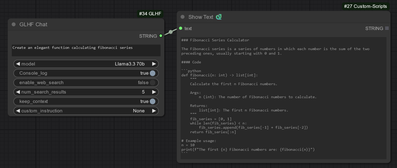 Custom Instruction Example 1