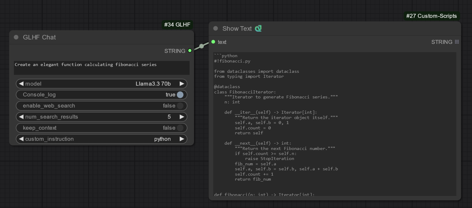 Custom Instruction Example 2