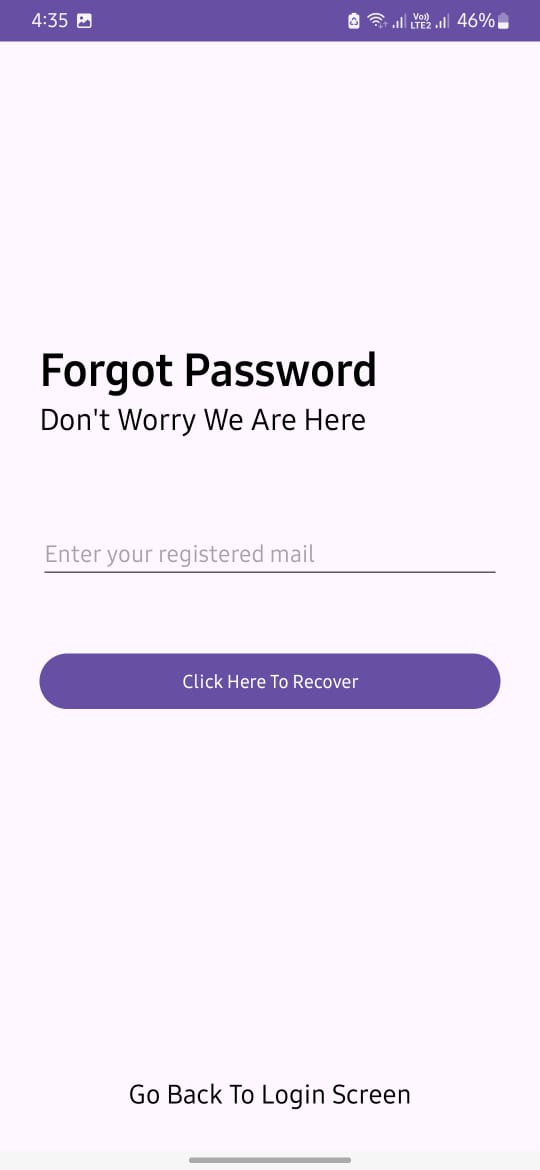 Forgot Password