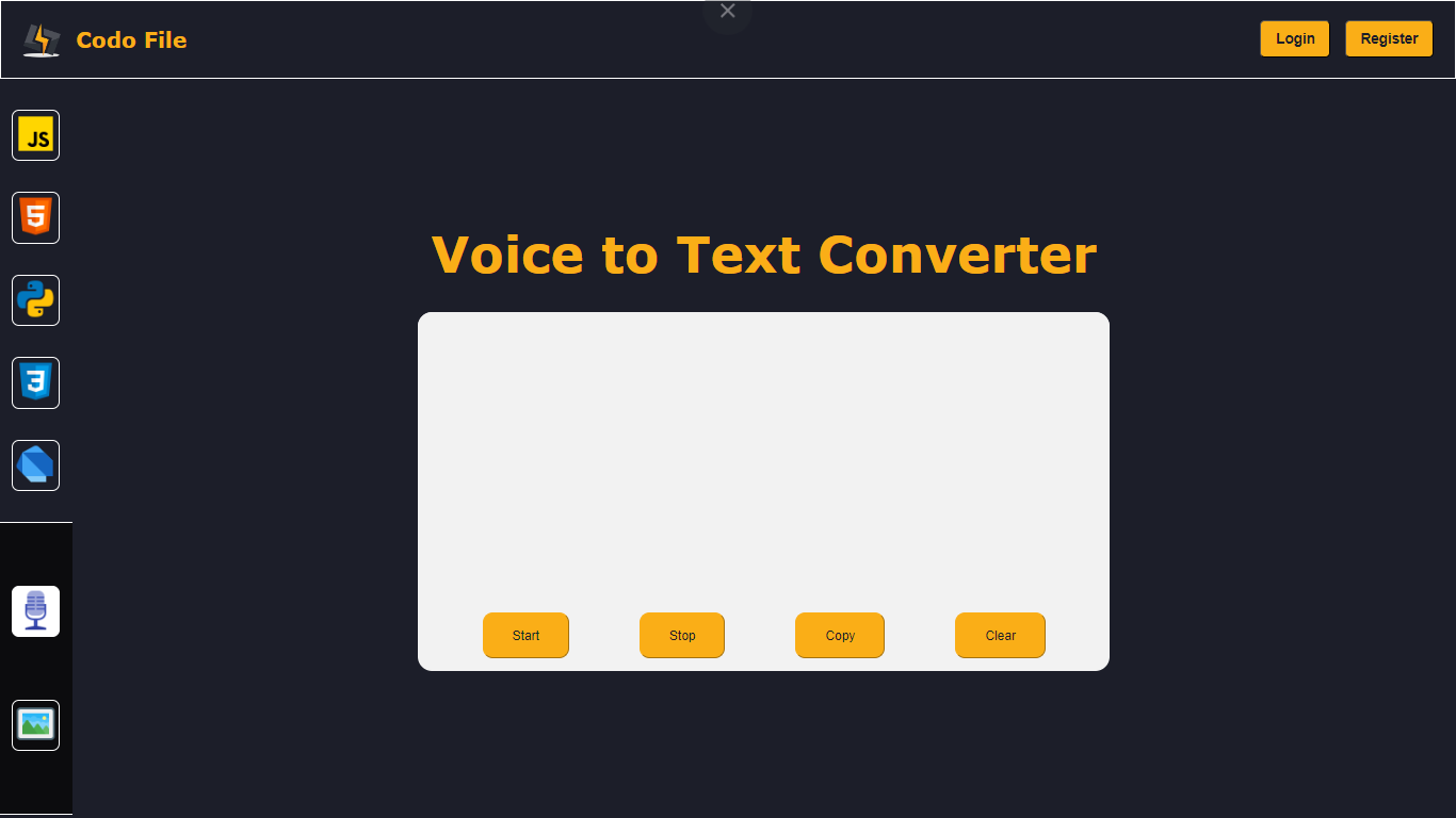 VoiceToTextPage