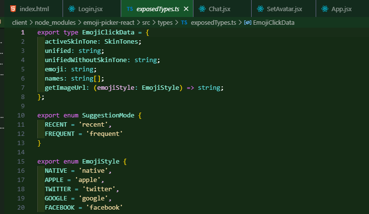 TypeScript screenshot