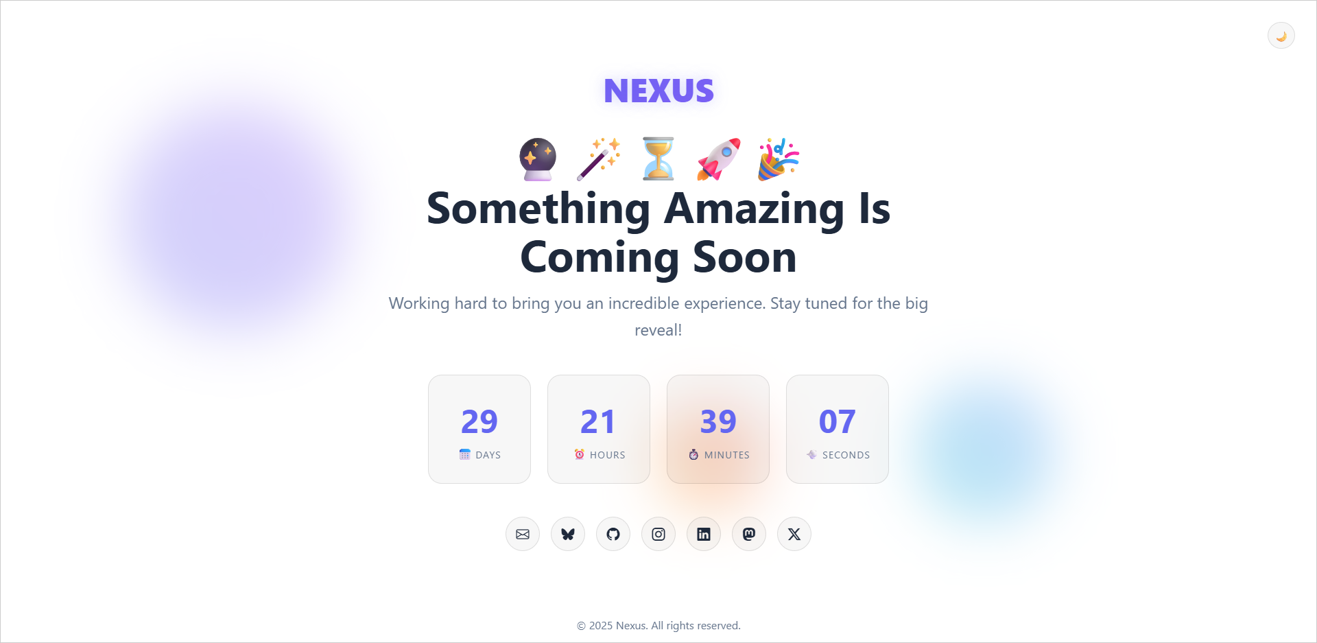 nexus project banner