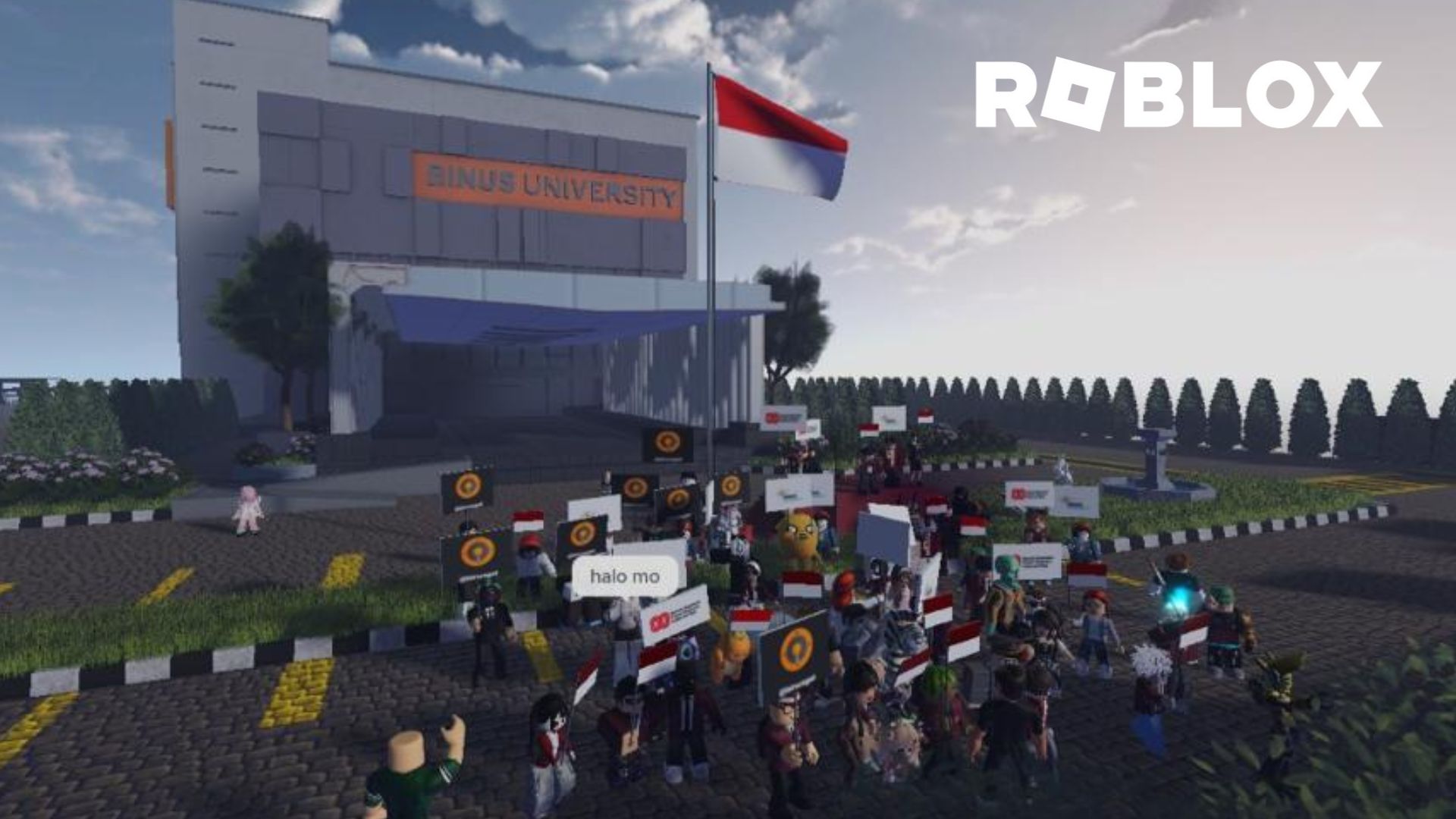 Upacara 17 Agustus di Roblox - Photo Session