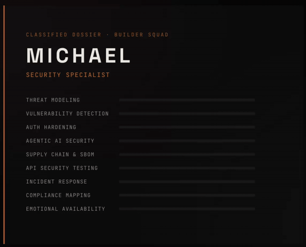 Michael Adams — Capability Spec Sheet
