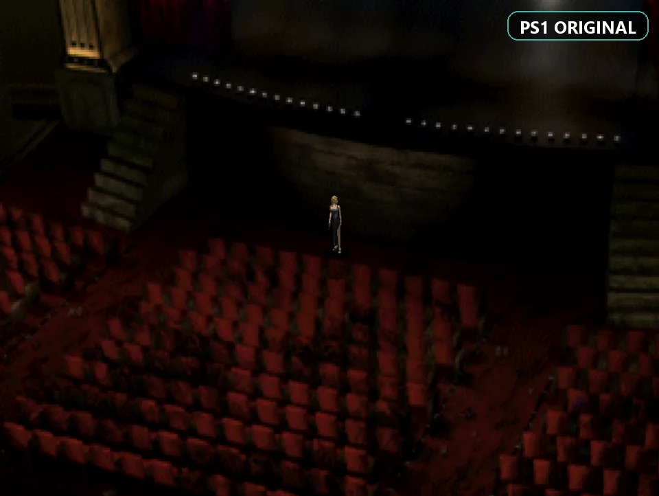 Carnegie Hall auditorium with Aya: original PS1 vs HD