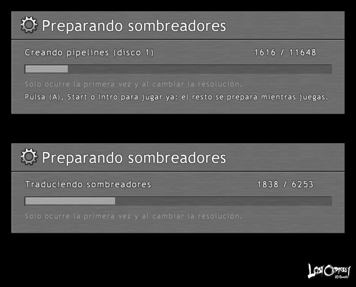 Preparing shaders