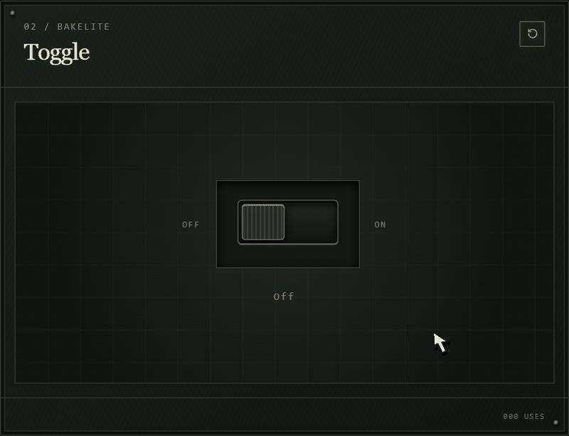 Fadeworn UI Toggle wear demonstration