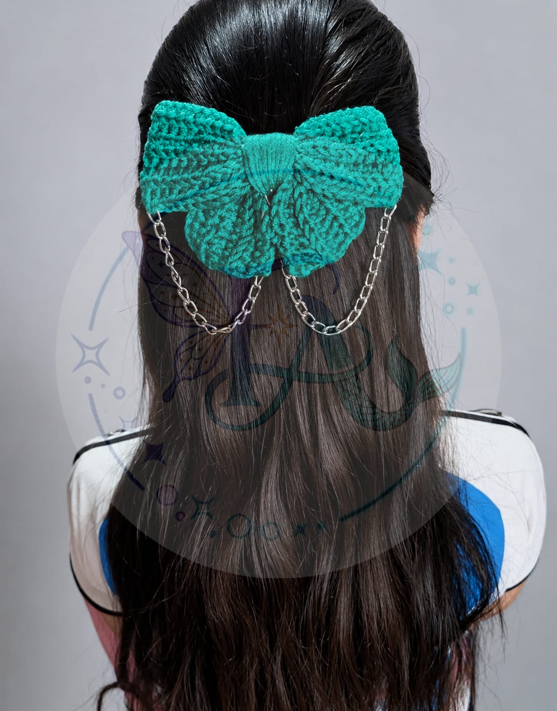 Moño Broche con Cadena 3