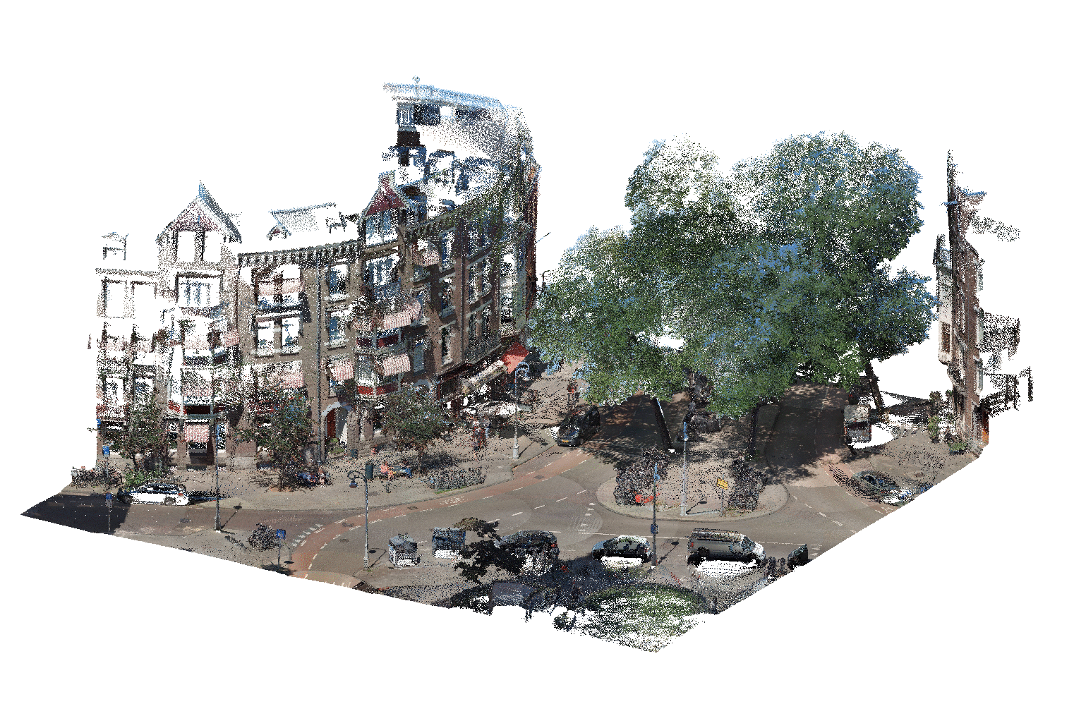 Example: automatic labeling of a point cloud.