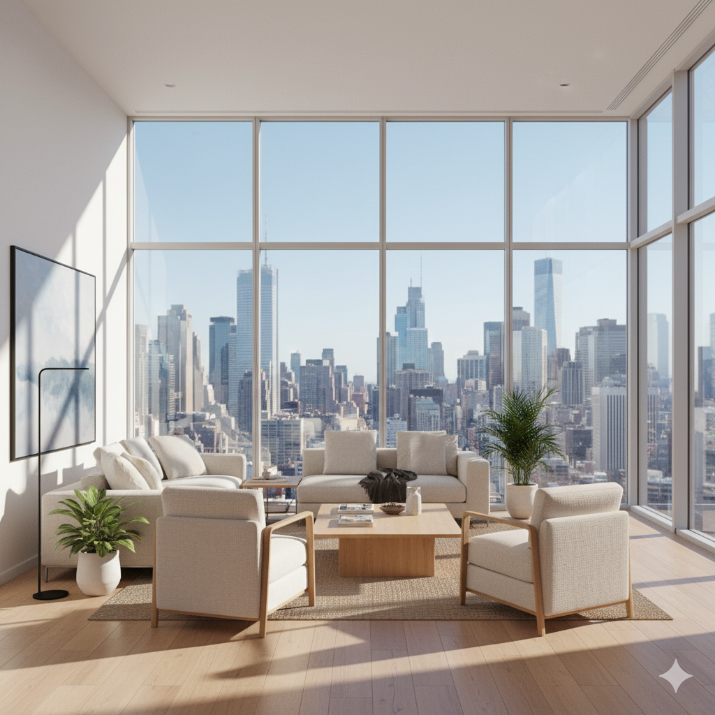 Luxury interior living room