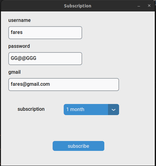 subscription