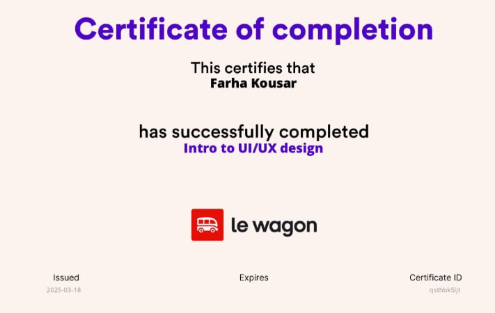 LinkedIn Workshop Certificate