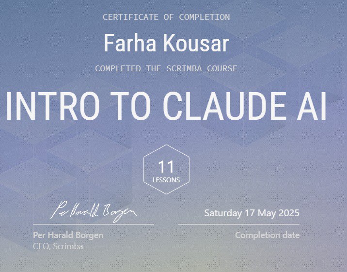 Smart Certificate