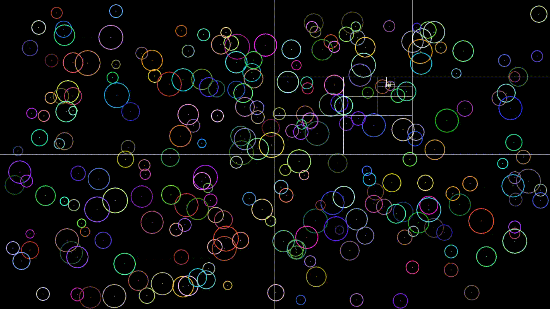 Quadtree in action