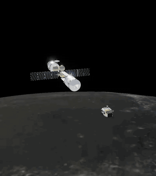 Last Window lunar lander and rover on the Moon