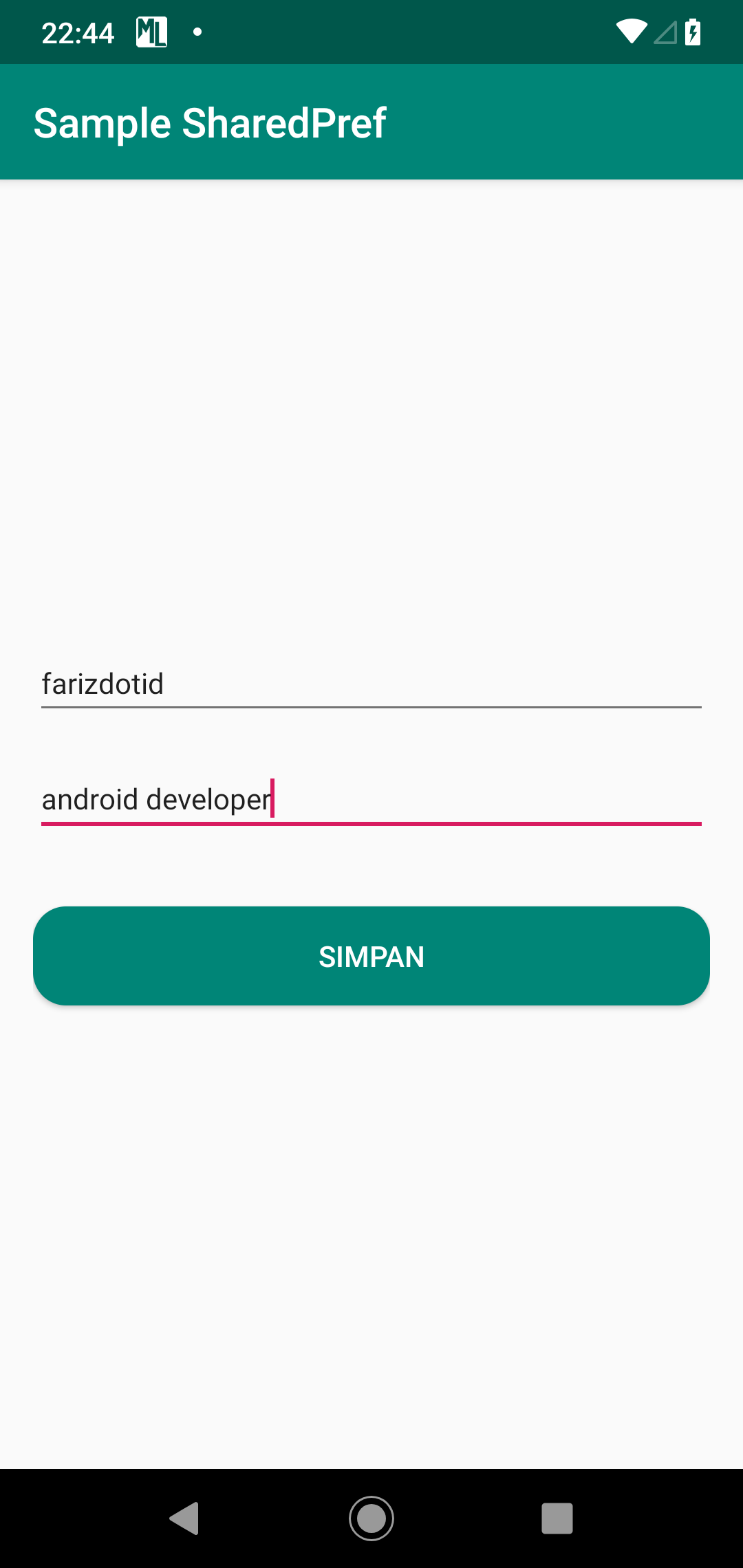 GitHub - farizdotid/Sample-SharedPref