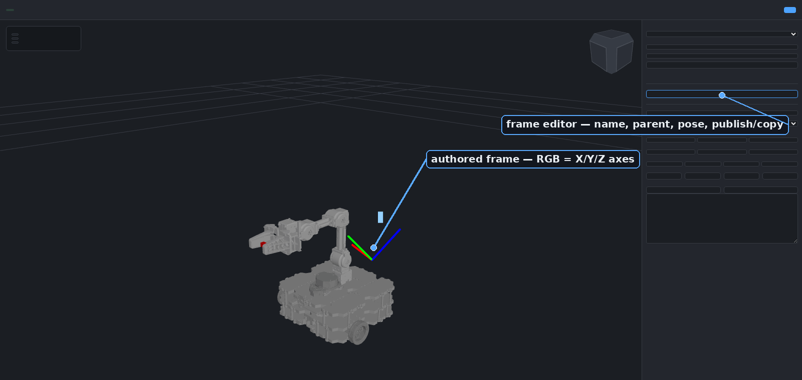 Frame editor