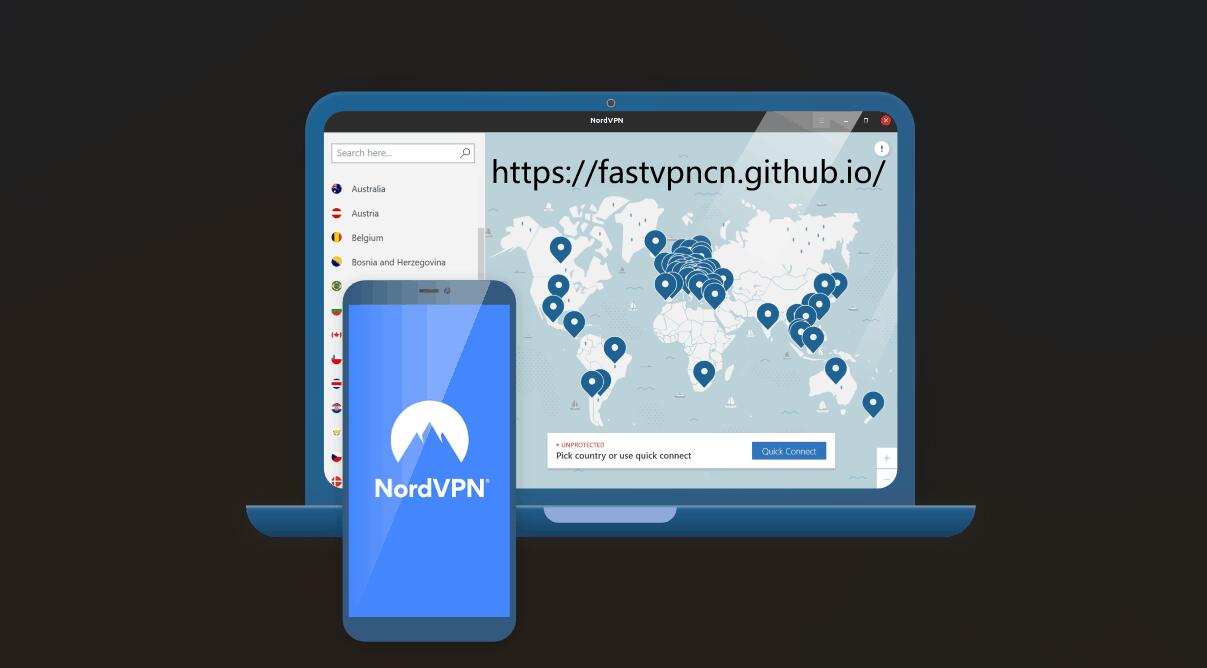 NordVPN Banner：最好用的中国VPN之一，VPN推荐榜和VPN排行榜的第四名！