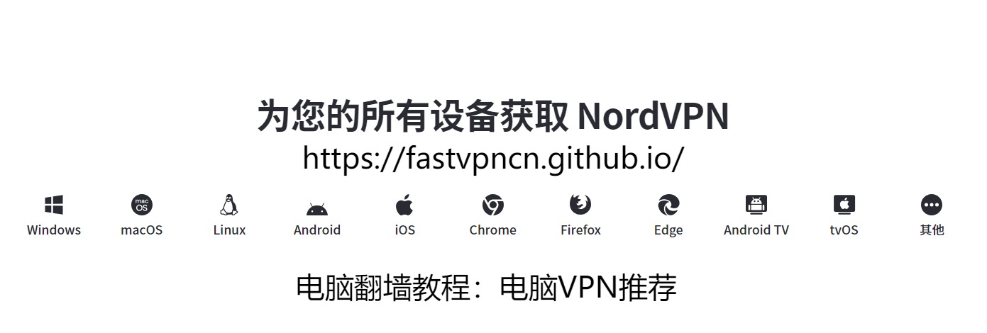 NordVPN客户端下载：电脑翻墙教程，最好用的电脑VPN和PC端VPN推荐