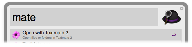 Open With TextMate 2 Screenshot