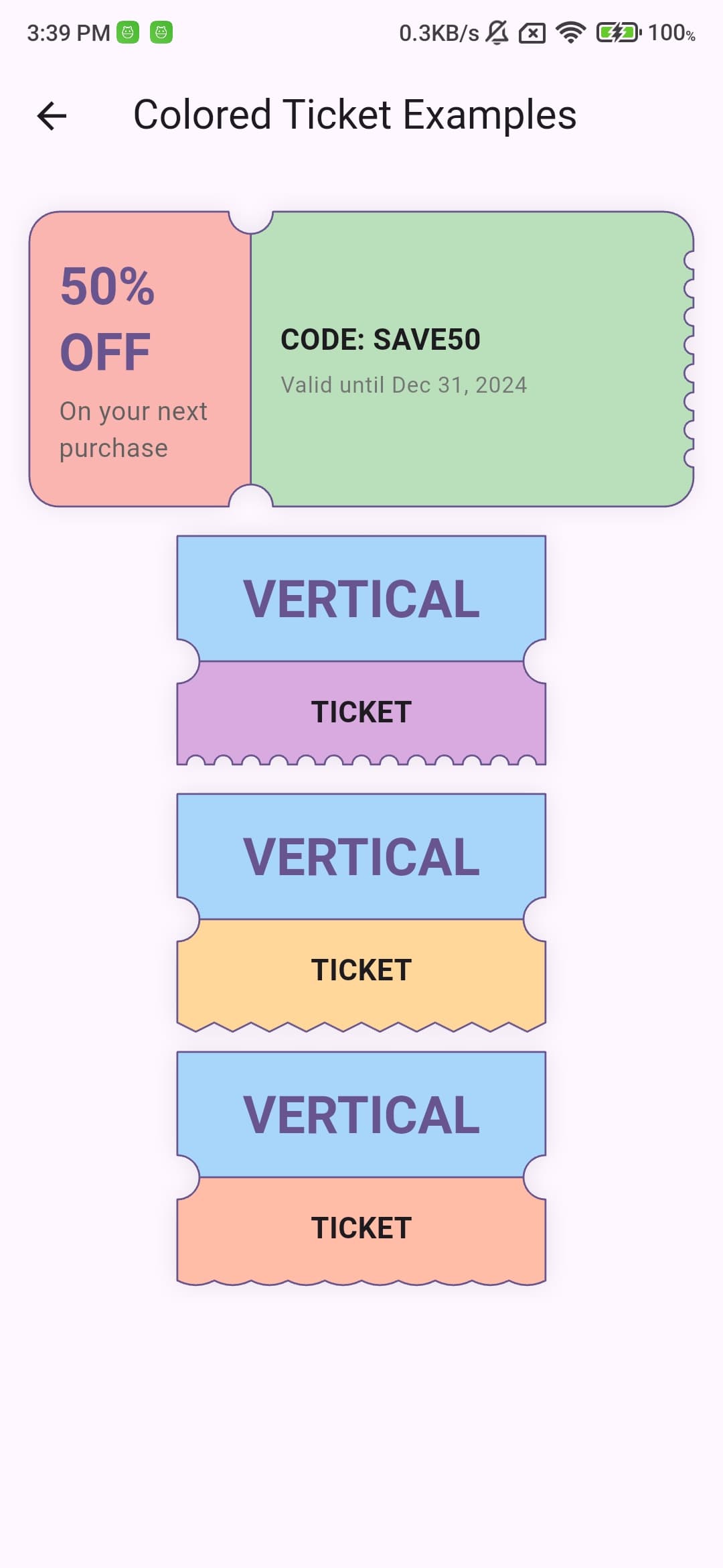 Colored Sections