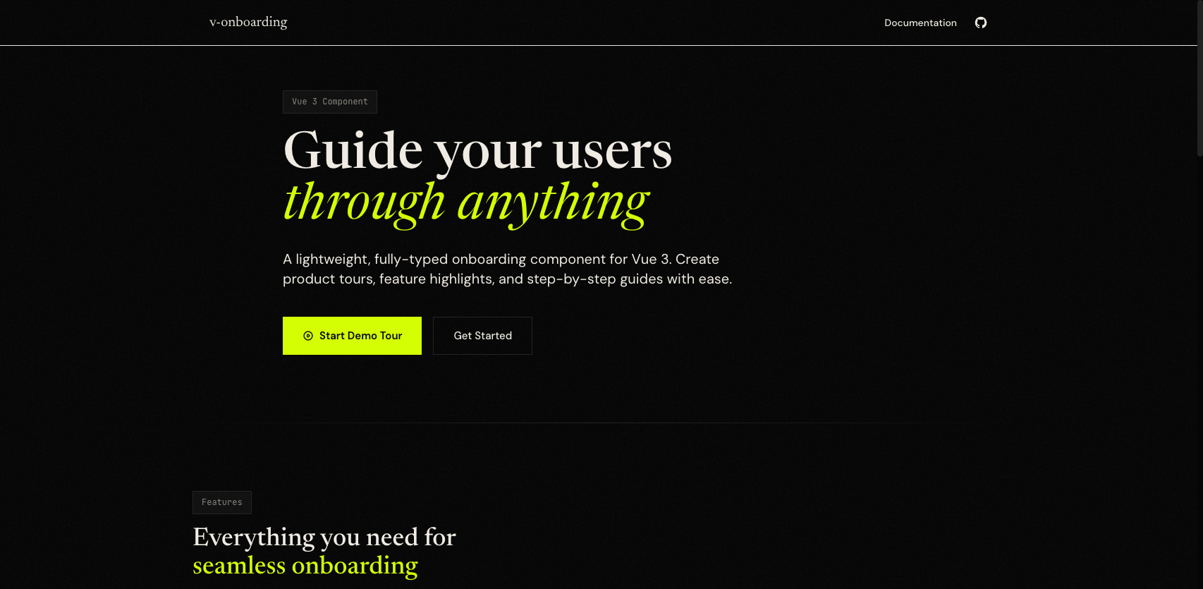 v-onboarding screenshot