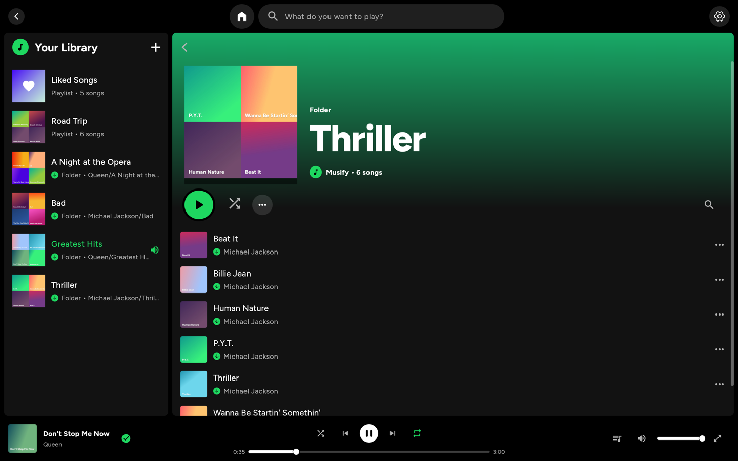 Musify on the Mac