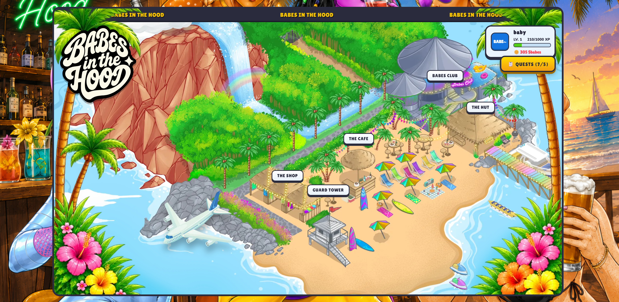 Babes Island Map Part 1