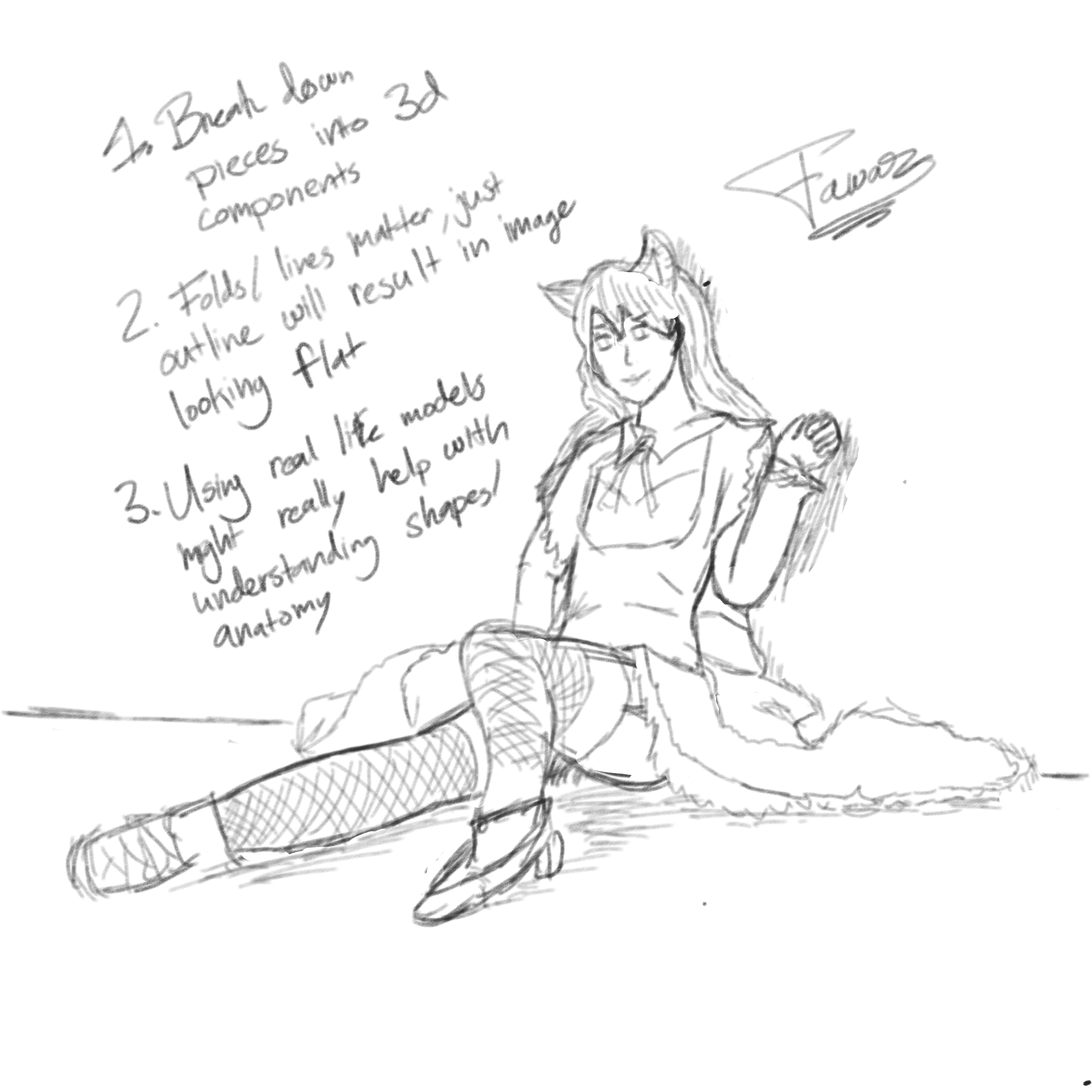 This time I semi traced over a real model but built it through the use of 3d shapes to better unders...