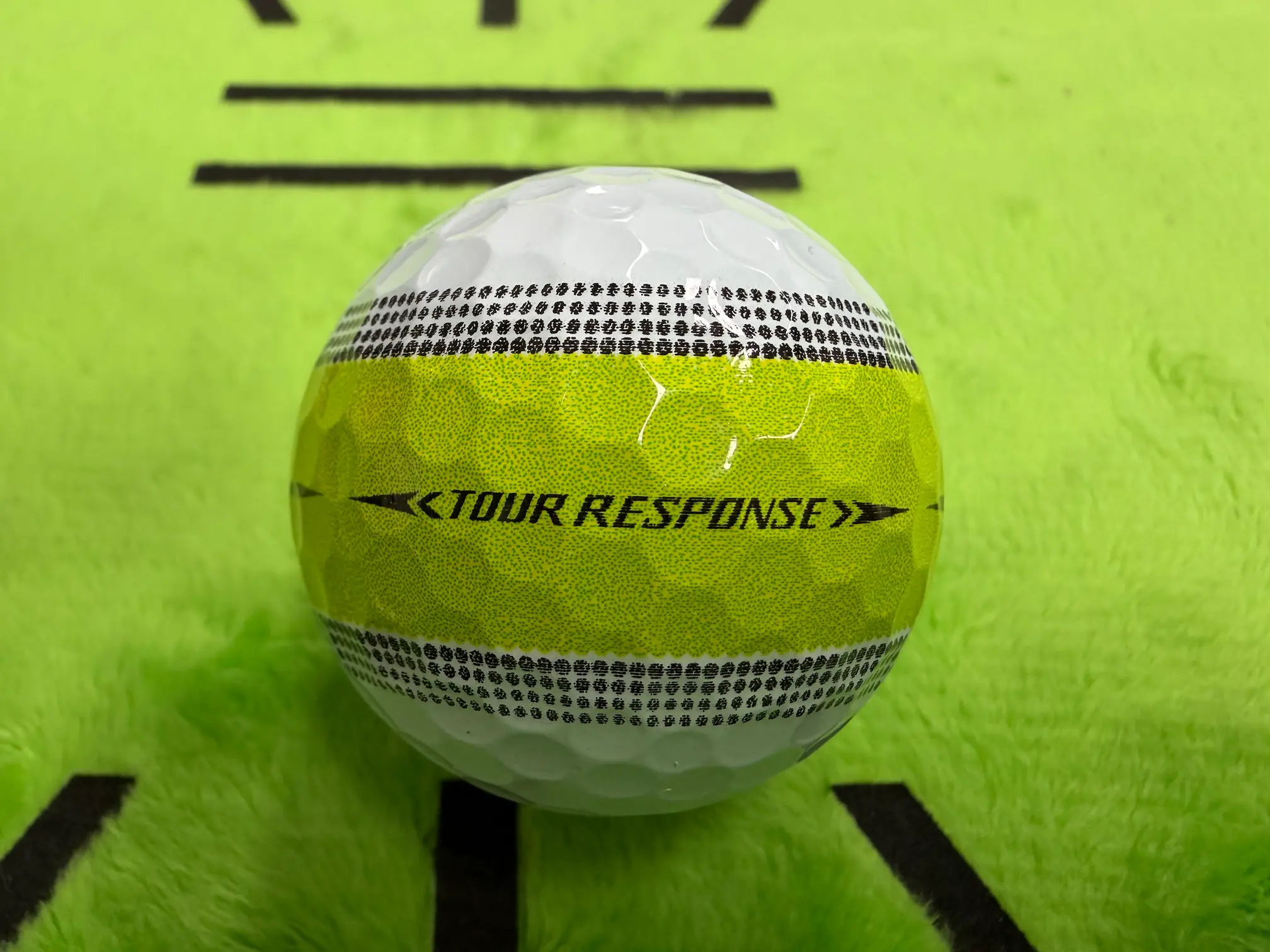 테일러메이드 투어 리스폰스 제품명 각인