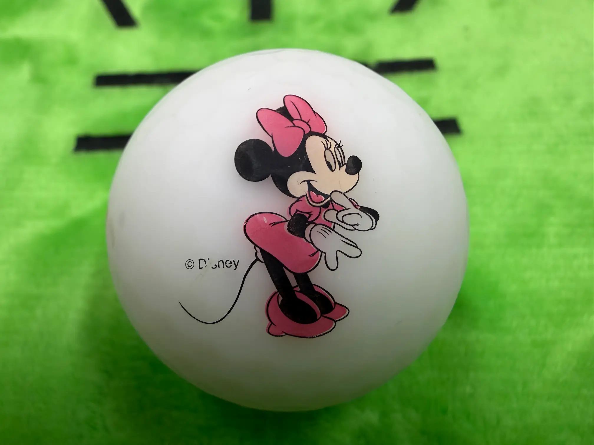 볼빅 골프공 측면 미니마우스 캐릭터 프린팅